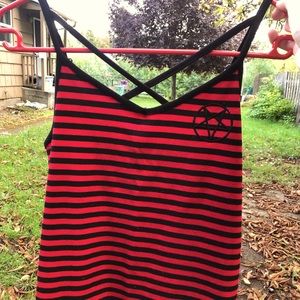 Hot Topic pentagram tank top